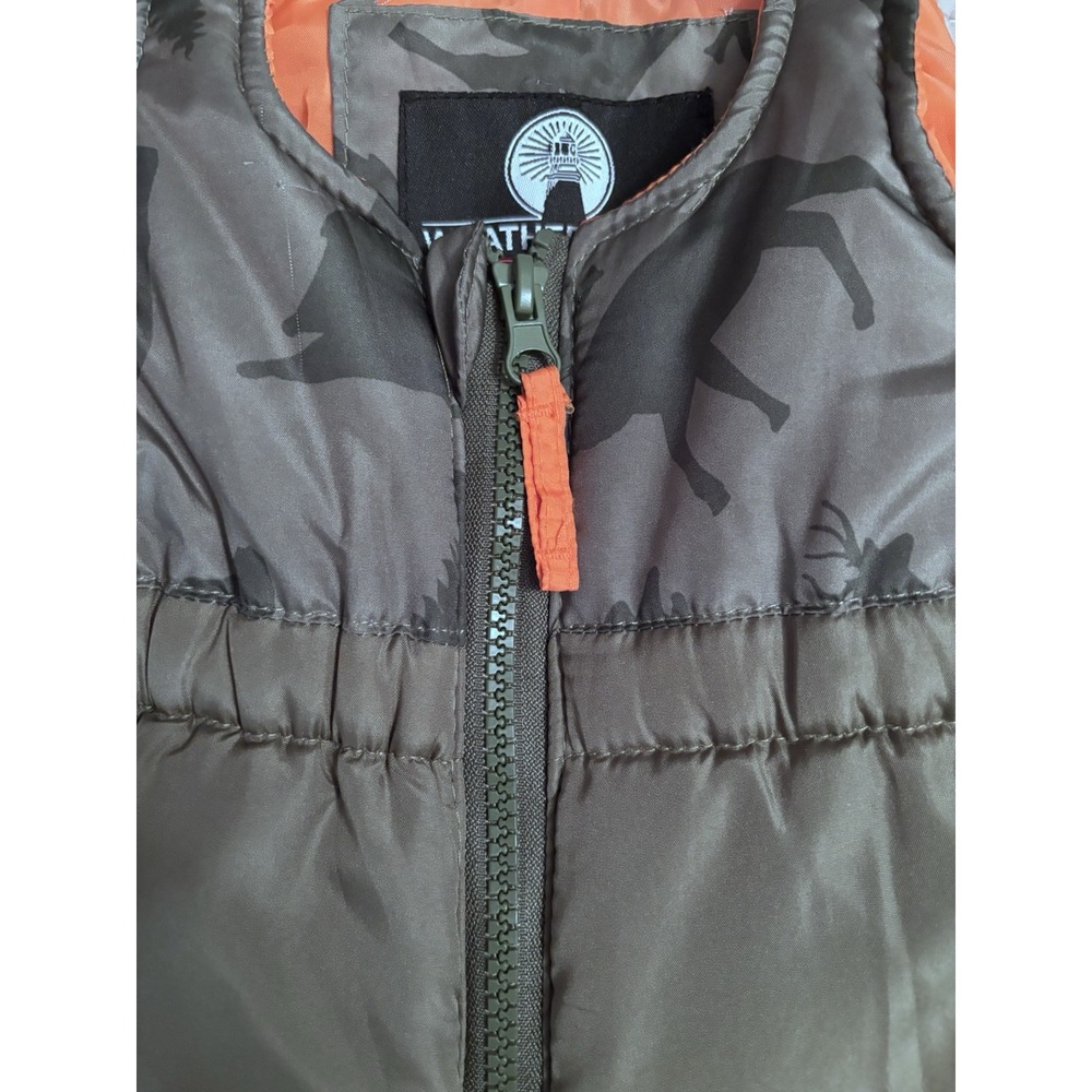Weatherproof vintage 24 month overalls green and orange filled